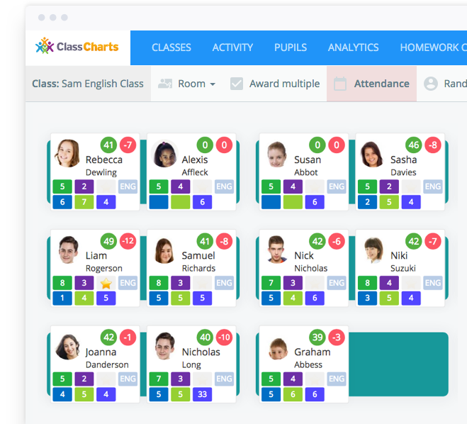 Classroom Seating Chart App